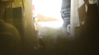 アパレルお洒落店員さんの日常。斜め下の角度から割れ目をゲット！ voyeur jp 170526
