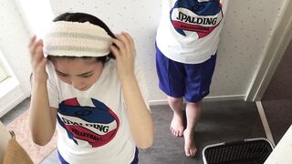 ※初！3人一緒にお風呂配信「中○も○＆桐○○香 パート1」真夏の部活帰りに3人でお風呂に入ったら…! ＜特典付き＞ voyeur jp 170526