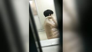 アスリート女子達の合宿風呂 voyeur jp 170526