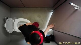 JKちゃん達のtoilet⑩ ２年連続体育祭特集！がっつりカメラ目線です・・( ;∀;) voyeur jp 170526 10