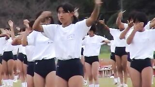 【ブルマ】体育祭でダンスを踊るブルマ〇Ｃ voyeur jp 170526