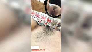 帰宅直後にコタツ内でオナするＣ妹を兄が変態盗撮 voyeur jp 180526 03