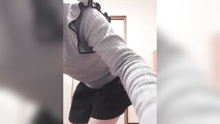 【SNSの闇】制服J○ Mちゃん オナニー,ハメ撮り,フェラ,ヌード voyeur jp 180526 16