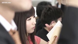 WANZ-332 Pregnant Molester Train Yu Asakura Reducing Mosaic JAV