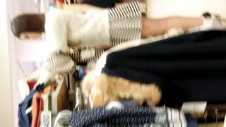 極小tバックから具と尻穴がハミ出てます-乳首も下着もお尻も丸見え巨乳店員の卑猥な身体じっくり堪能-店員パンチラ盗撮 voyeur jp 01-230526