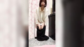 無・完全脱衣清楚なロングスカート女子の秘密の生着替え～白シャツから露わになる純白 jvip 230526 Vf5L5A7bkKWs 0001