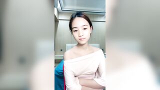 定番のキャンパスの女神[辛欣子]の人気Douyinダンス：自慰、彼女の膣から煙が出ている！ china 3