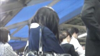 めくり撮りパンチラ-part25-ミニスカ制服-が好きなんでしょう voyeur jp 02-250526