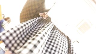新作 小柄炉体型の長時間パンチラ voyeur jp