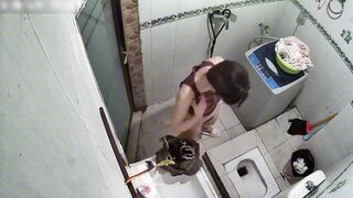 【トロイの木馬オリジナル】イケメン、短髪、疲れ顔、偉人、ヒップホップ教師の素顔ショット2【とある部屋のオリジナル版】 toilet 1